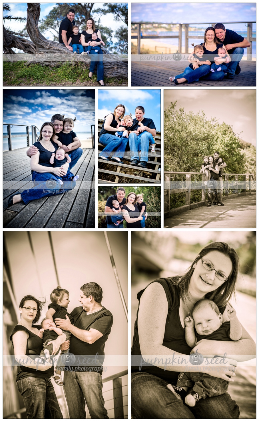 Frankston family baby portrait photography