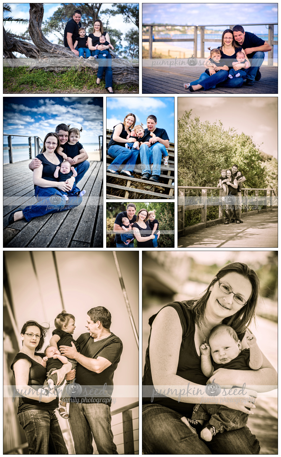 Frankston family baby portrait photography